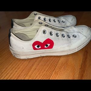 CDG low top converse